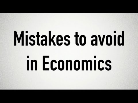 BIG MISTAKES to avoid doing in your Economics paper