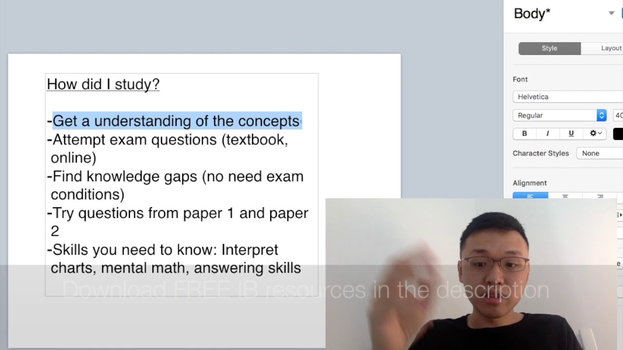 How to get a high Level 7 in IB Chemistry? Tips you must know