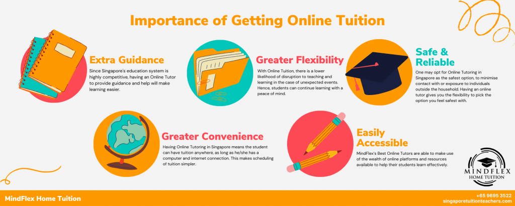 Infographic on Importance of Online Tuition