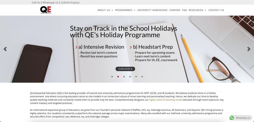Quintessential Education GP Tuition