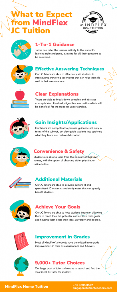 Infographic on What To Expect From MindFlex JC Tutors