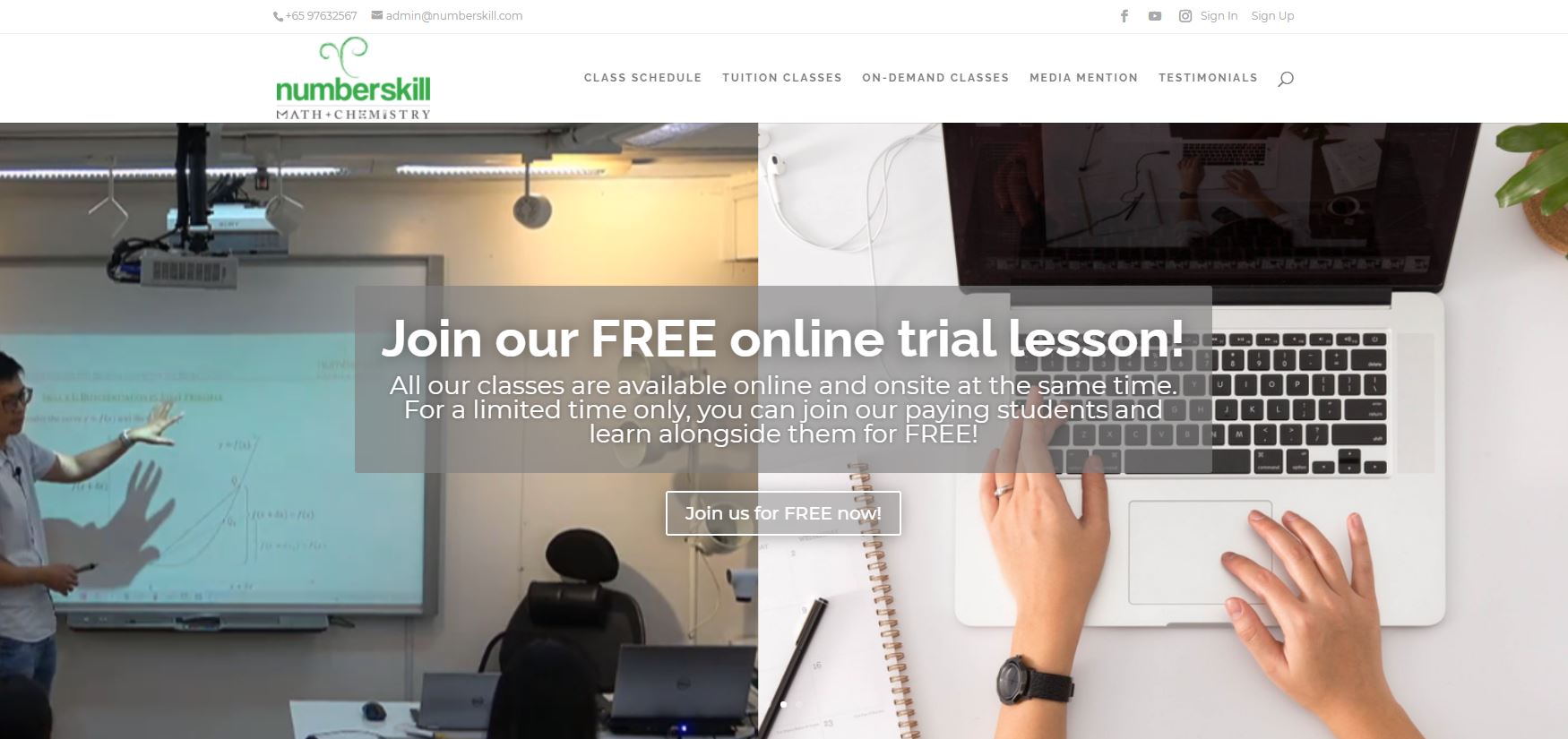 Numberskill Maths Tuition