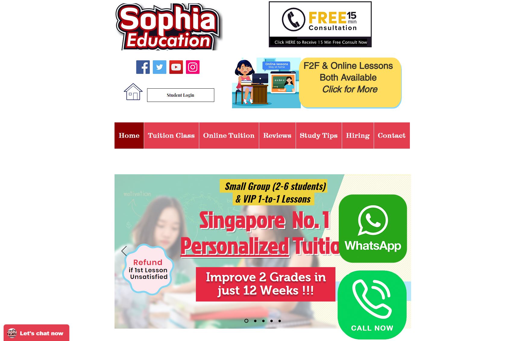 Sophia Education Maths Tuition Centre