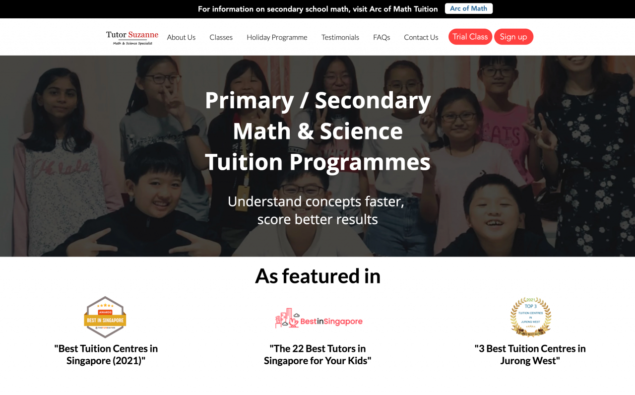 Science Tuition In Singapore - 30 Top Science Tuition Choices