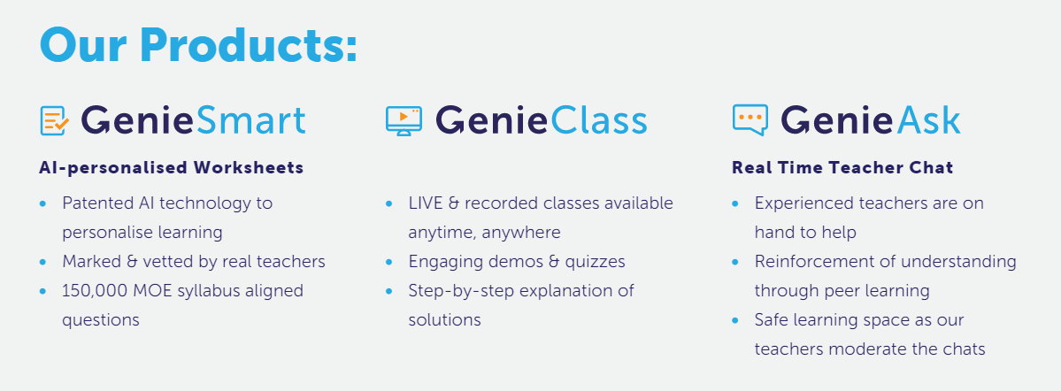 GenieBook PSLE Learning Platform