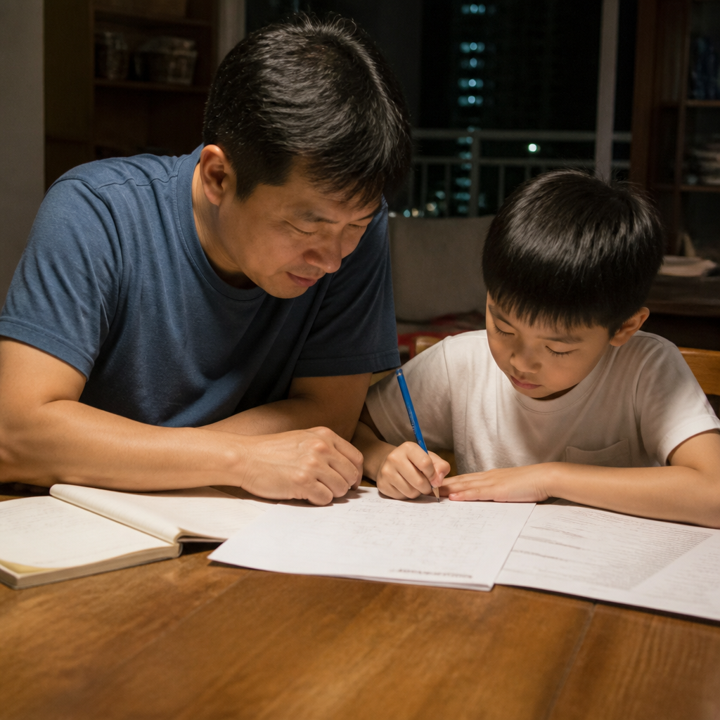 Singapore parents and students can reduce exam mistakes by reviewing work together in a calm home setting.