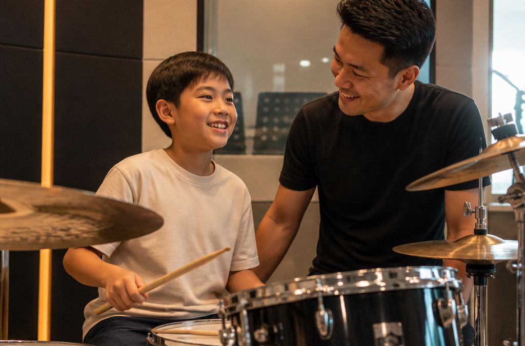 Top Drum Lessons for Kids in Singapore