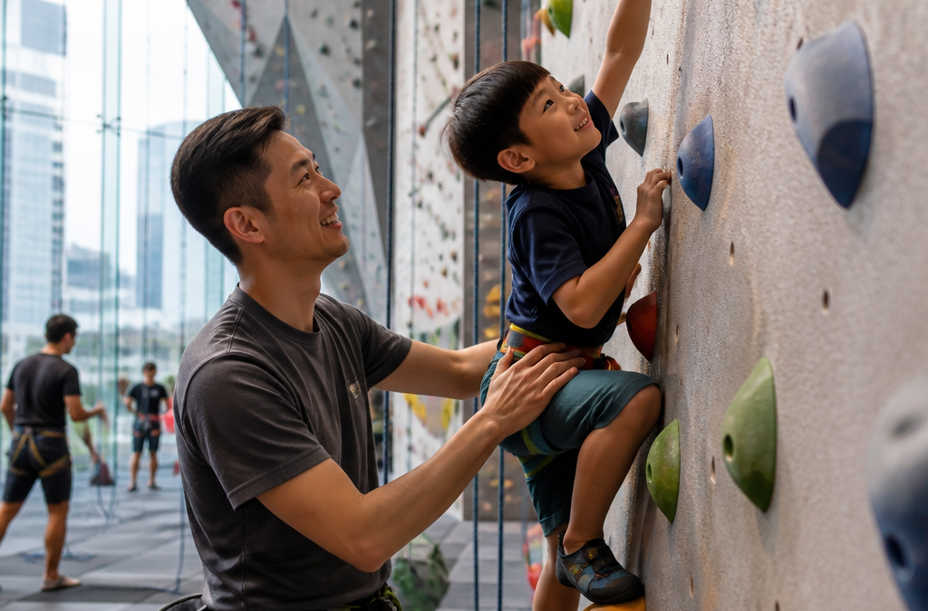 Top Rock Climbing Gyms for Kids in Singapore