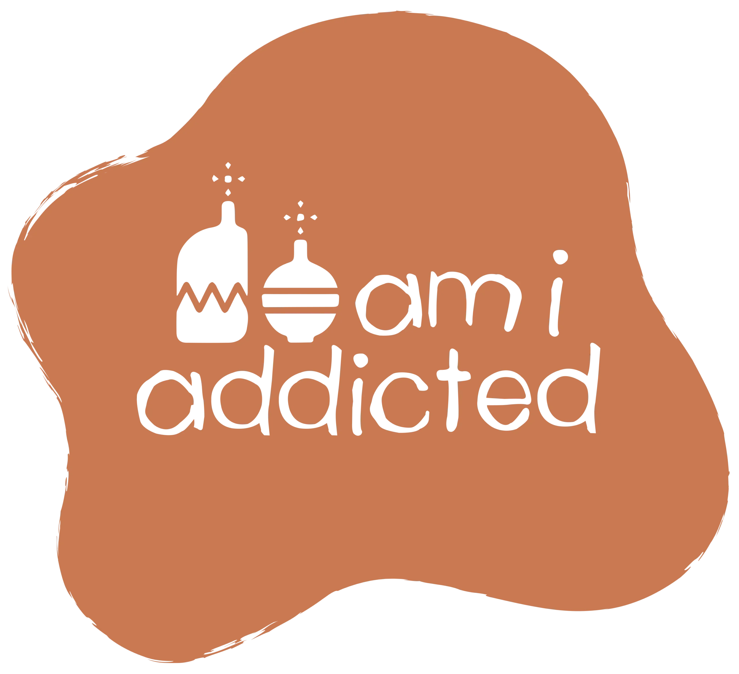 Am I Addicted Pottery Studio logo