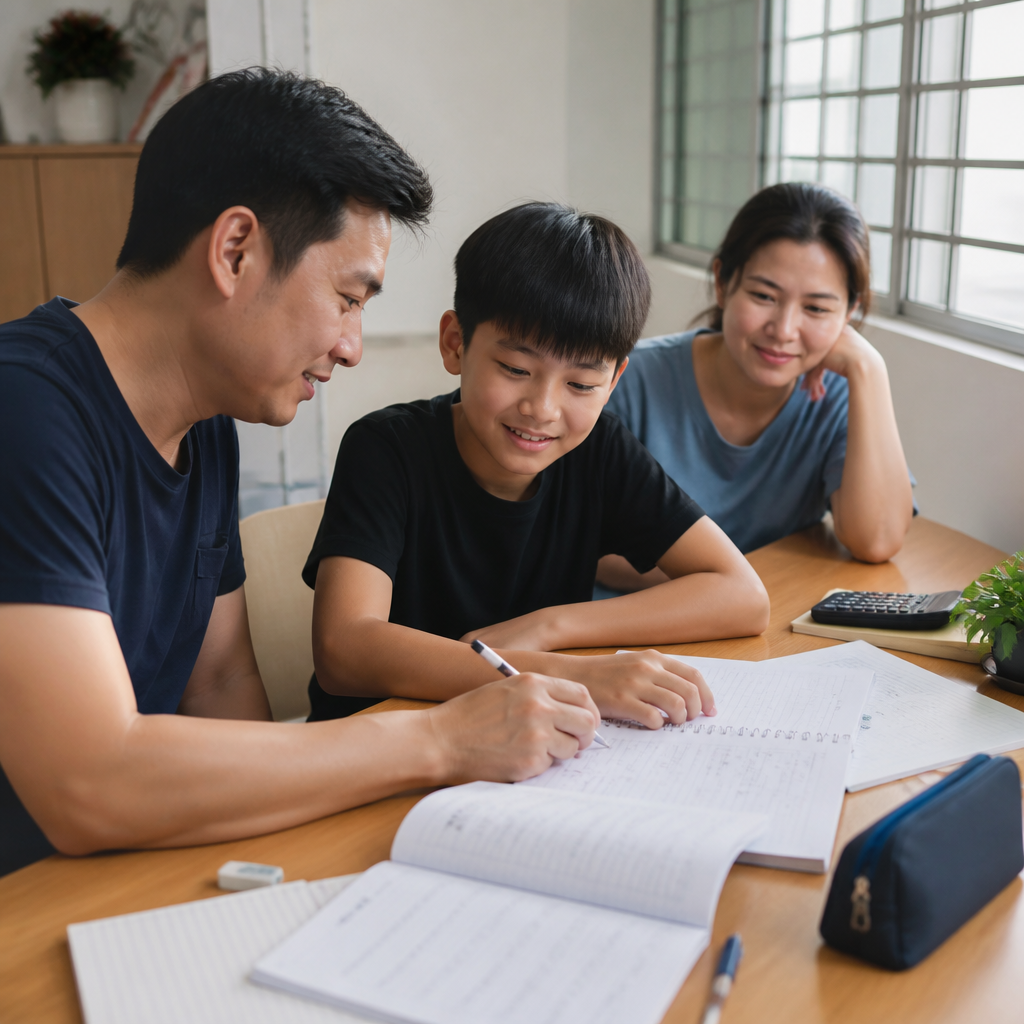 A tutor helps a Primary 6 student rebuild Math confidence after a PSLE setback.
