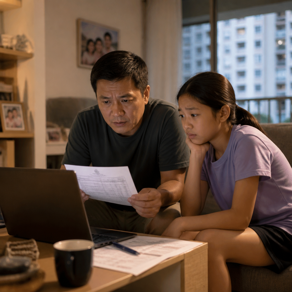 A Singapore parent reviews PSLE results and secondary school options after a weak Math outcome.