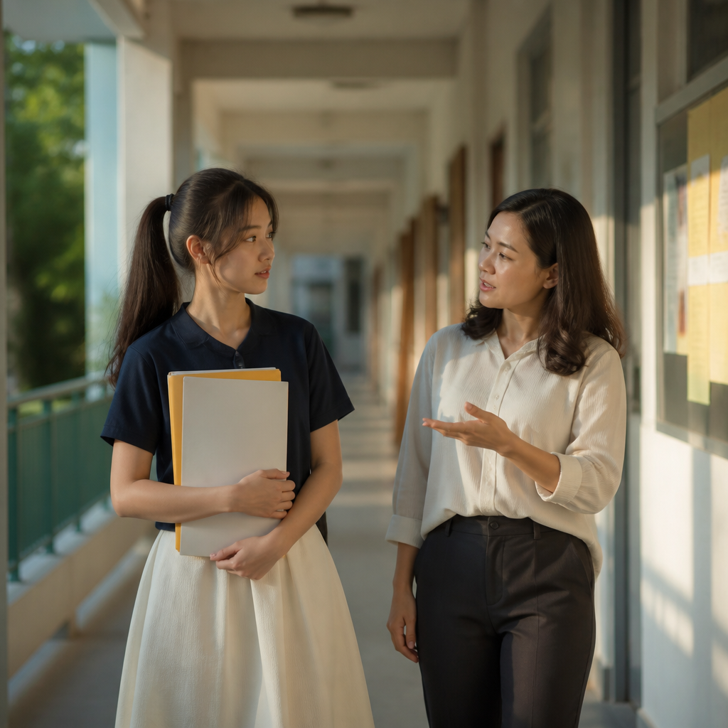 A Singapore student moving forward with guidance after failing O Levels.