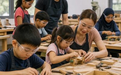 Top Woodworking Workshops for Kids in Singapore