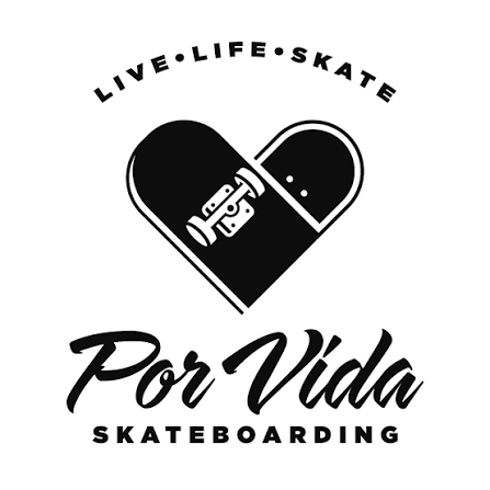 Por Vida Skateboarding logo