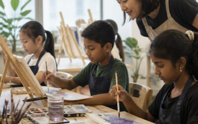 Top Watercolour Classes for Kids in Singapore