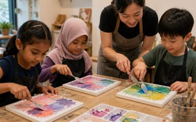 Top Palette Knife Workshops for Kids in Singapore