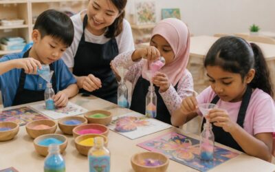 Top Sand Art Workshops for Kids in Singapore
