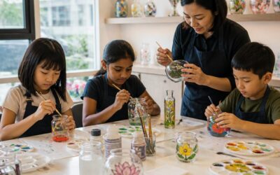 Top Glass Painting Workshops for Kids in Singapore