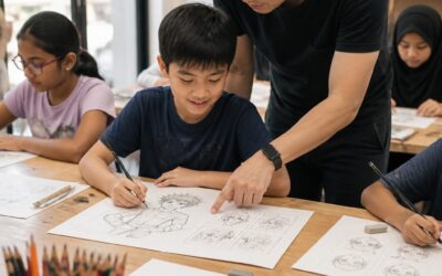 Top Comic Drawing Classes for Kids in Singapore