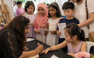 Top Henna Artists for Kids’ Parties in Singapore
