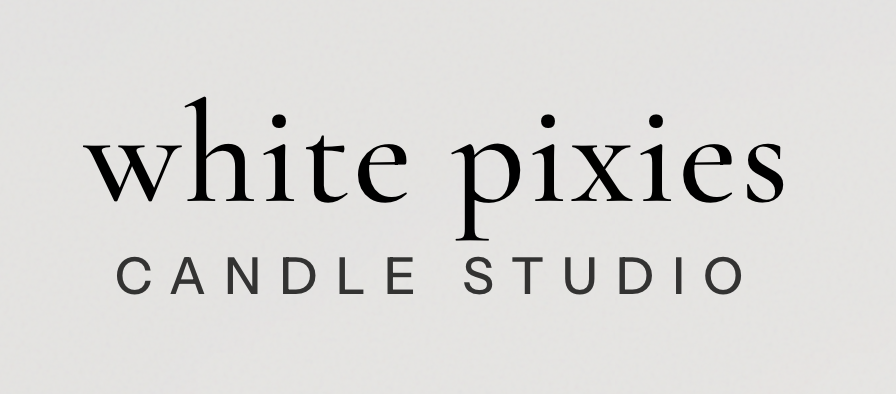 White Pixies Candle Studio logo