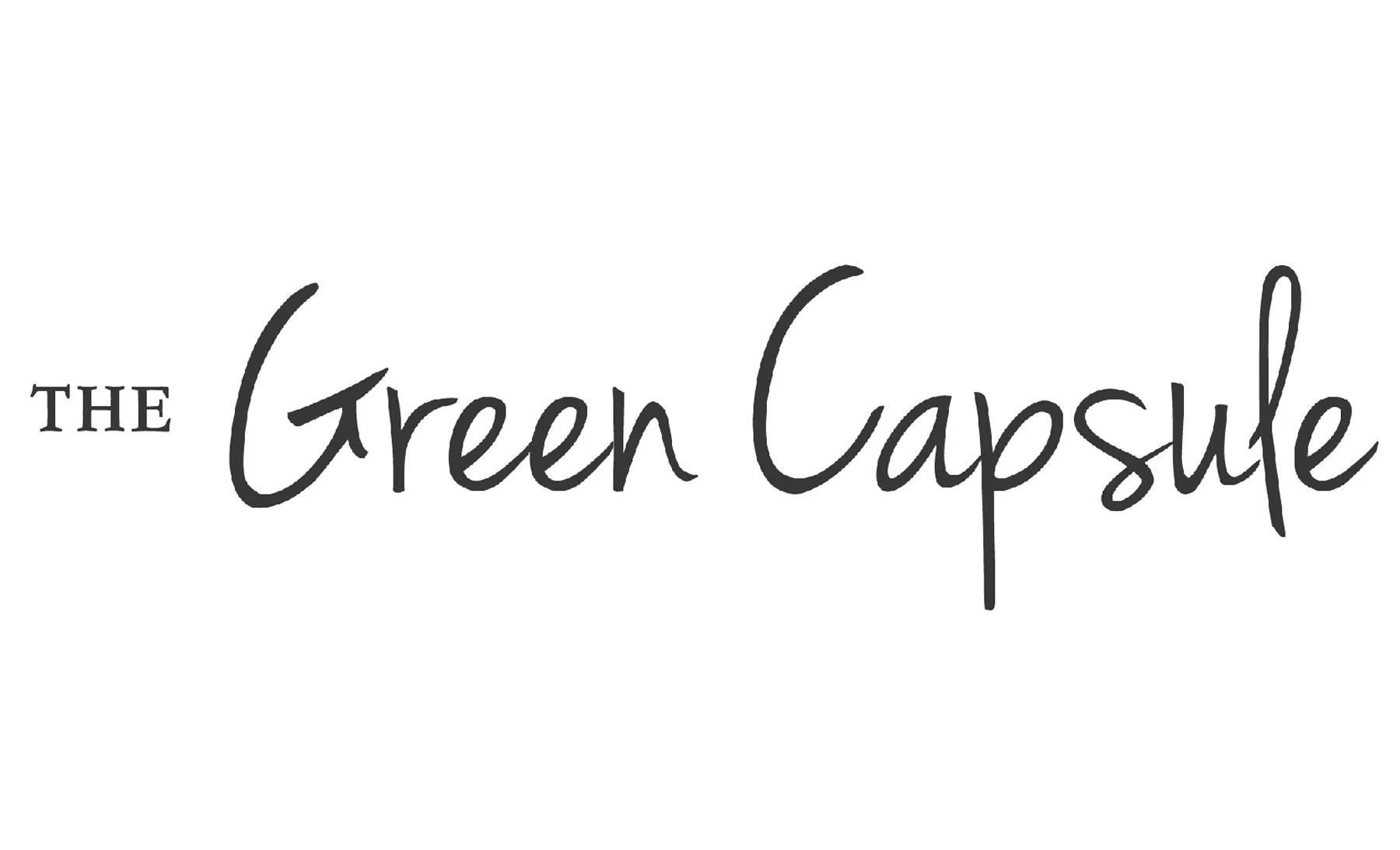 The Green Capsule logo