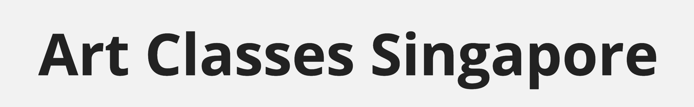 Art Classes Singapore logo
